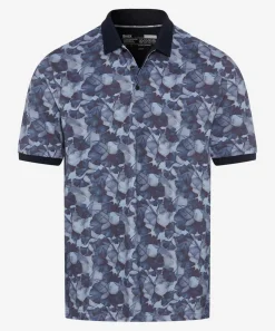 Poloshirt mit Alloverprint