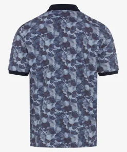 Poloshirt mit Alloverprint