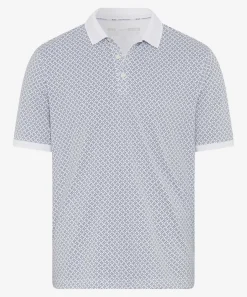 Poloshirt mit Alloverprint