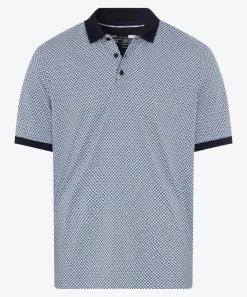 Poloshirt mit Alloverprint