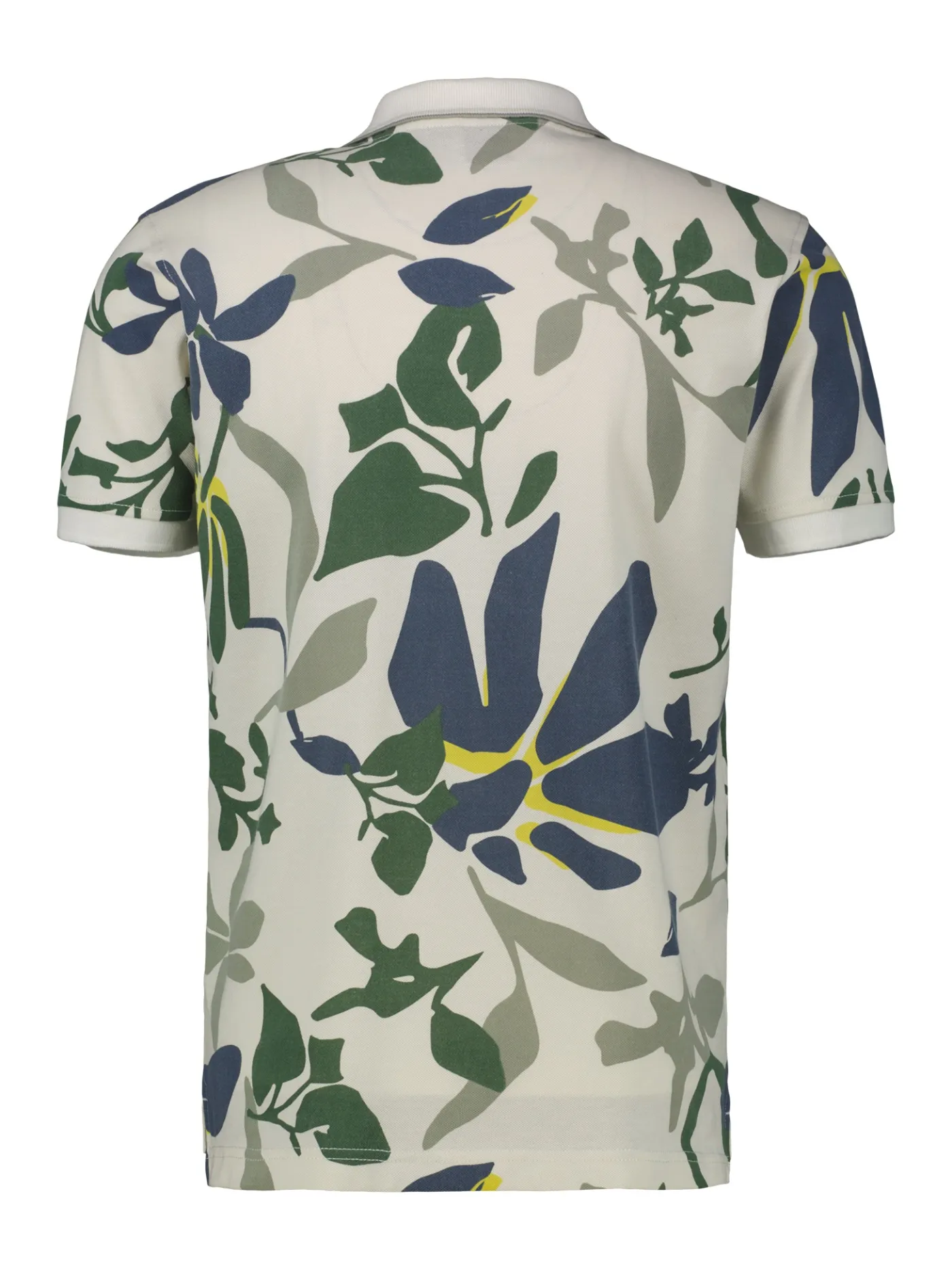 Poloshirt mit floralem Print