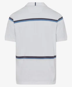 Poloshirt mit Querstreifen