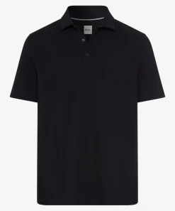 Poloshirt mit Struktur
