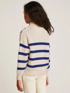 Pullover mit Mock-Rollkragen