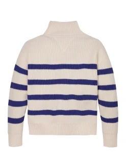 Pullover mit Mock-Rollkragen