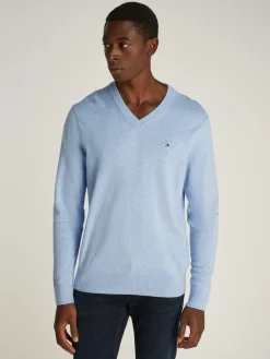 Pullover mit Kaschmir und V-Ausschnitt
