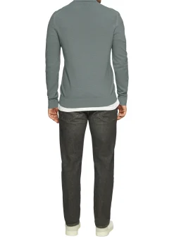 Pullover mit Polokragen
