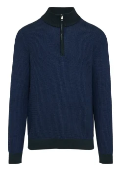 Pullover mit Troyerkragen