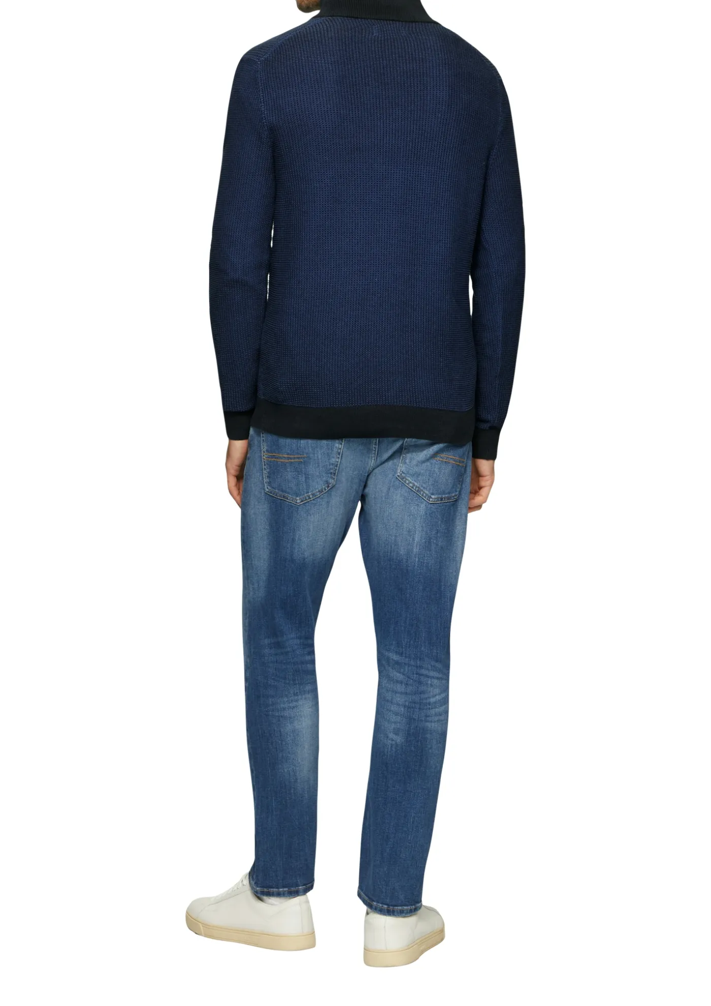 Pullover mit Troyerkragen