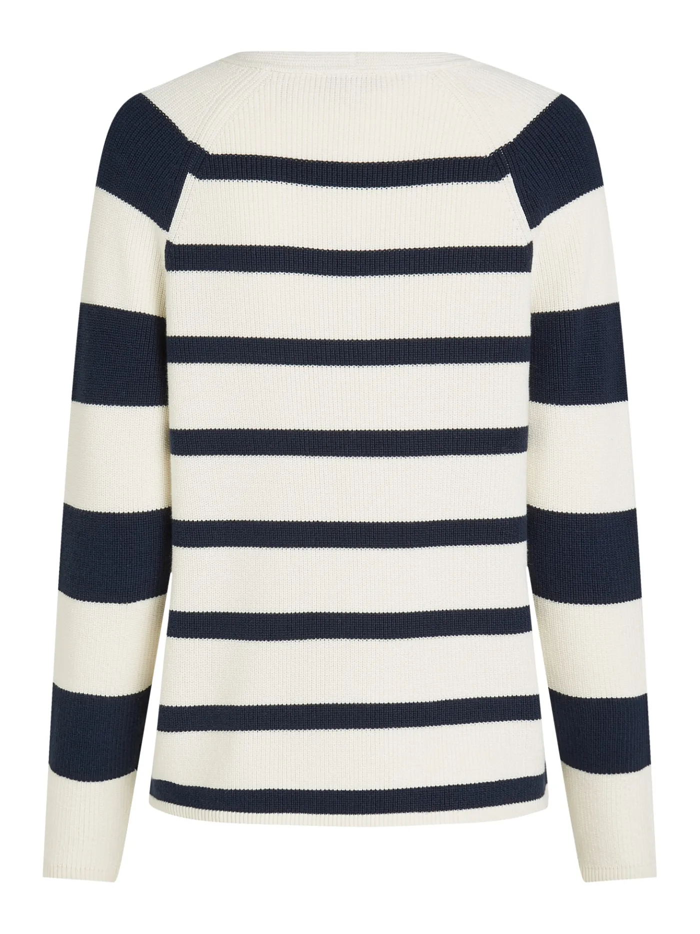Pullover mit V-Ausschnitt und Perlfangmuster