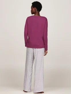 Pyjama Langarmshirt