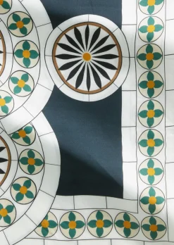 Quadratisches Tuch aus Viskose-Modal-Mix
