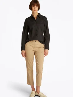 Regular Fit Hemd aus Popeline