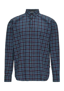 Regular Fit: Kariertes Hemd mit Button-Down-Kragen