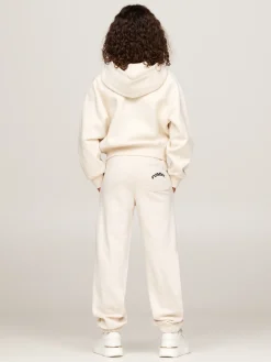 Reißverschluss Hoodie mit aufgesticktem Logo