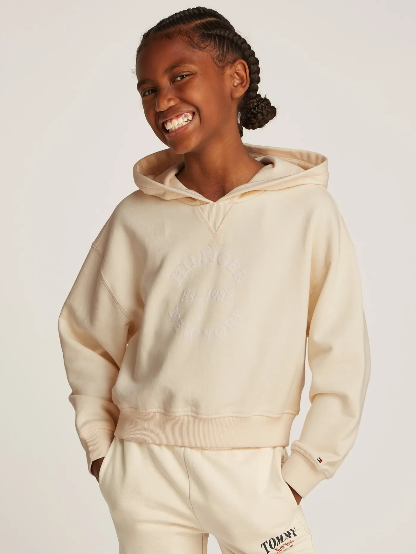 Relaxed Fit Hoodie mit Logo