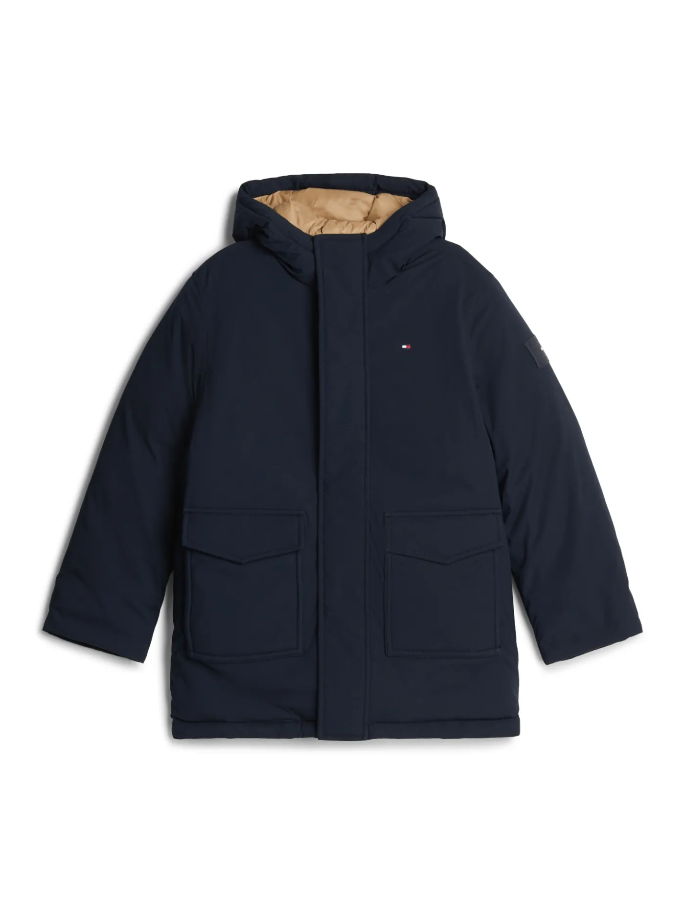 Relaxed Fit Parka mit Kapuze