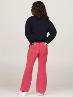 Relaxed Fit Sweatshirt mit Schreibschrift-Logo