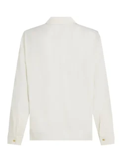Relaxed Fit Bluse mit verdeckter Knopfleiste
