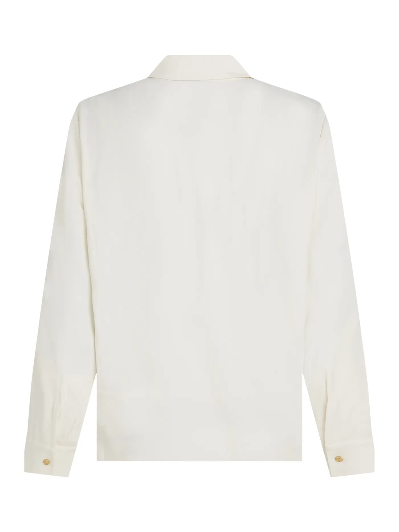 Relaxed Fit Bluse mit verdeckter Knopfleiste