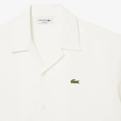 Relaxed Fit-Hemd mit strukturierter Waffeloptik