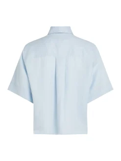 Relaxed Fit Leinen Bluse