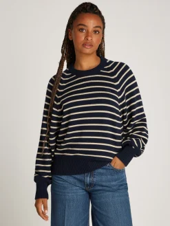 Relaxed Fit Pullover mit Raglanärmeln