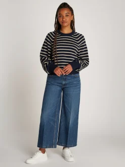 Relaxed Fit Pullover mit Raglanärmeln
