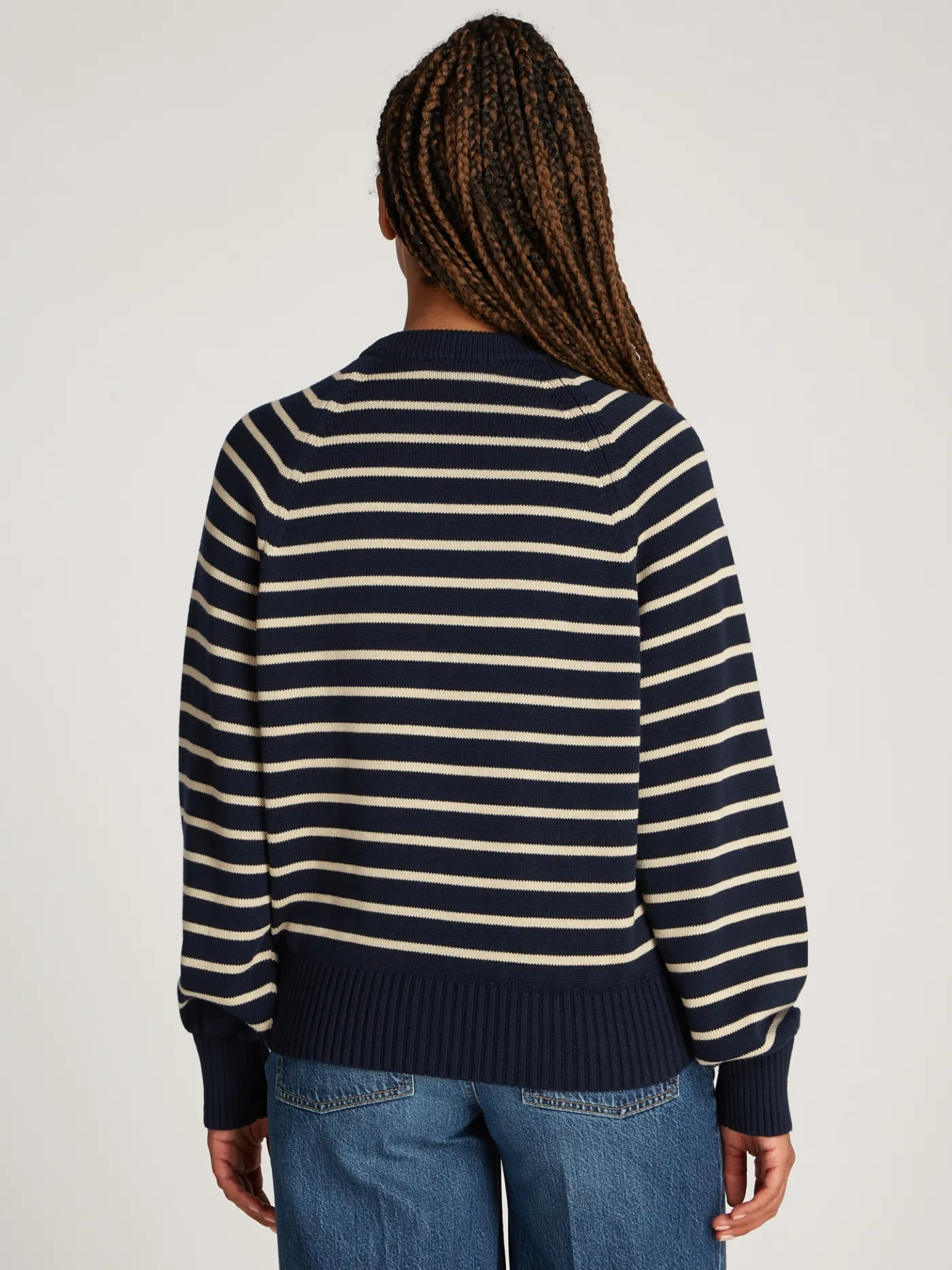 Relaxed Fit Pullover mit Raglanärmeln