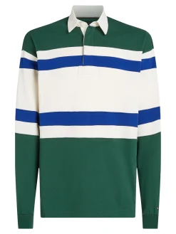 Relaxed Fit Rugby-Shirt im Color Block-Design
