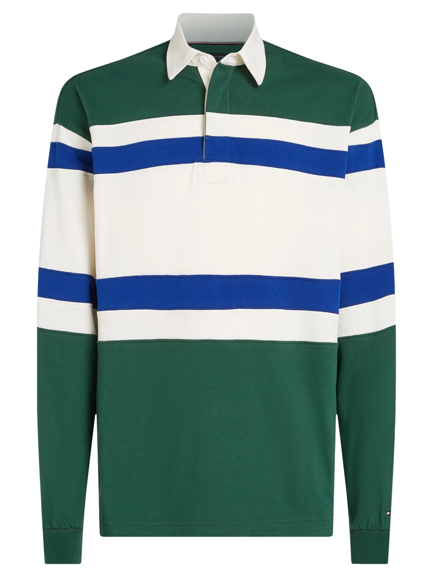 Relaxed Fit Rugby-Shirt im Color Block-Design
