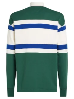 Relaxed Fit Rugby-Shirt im Color Block-Design