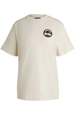 Relaxed-Fit T-Shirt aus Baumwoll-Jersey mit saisonalem Print