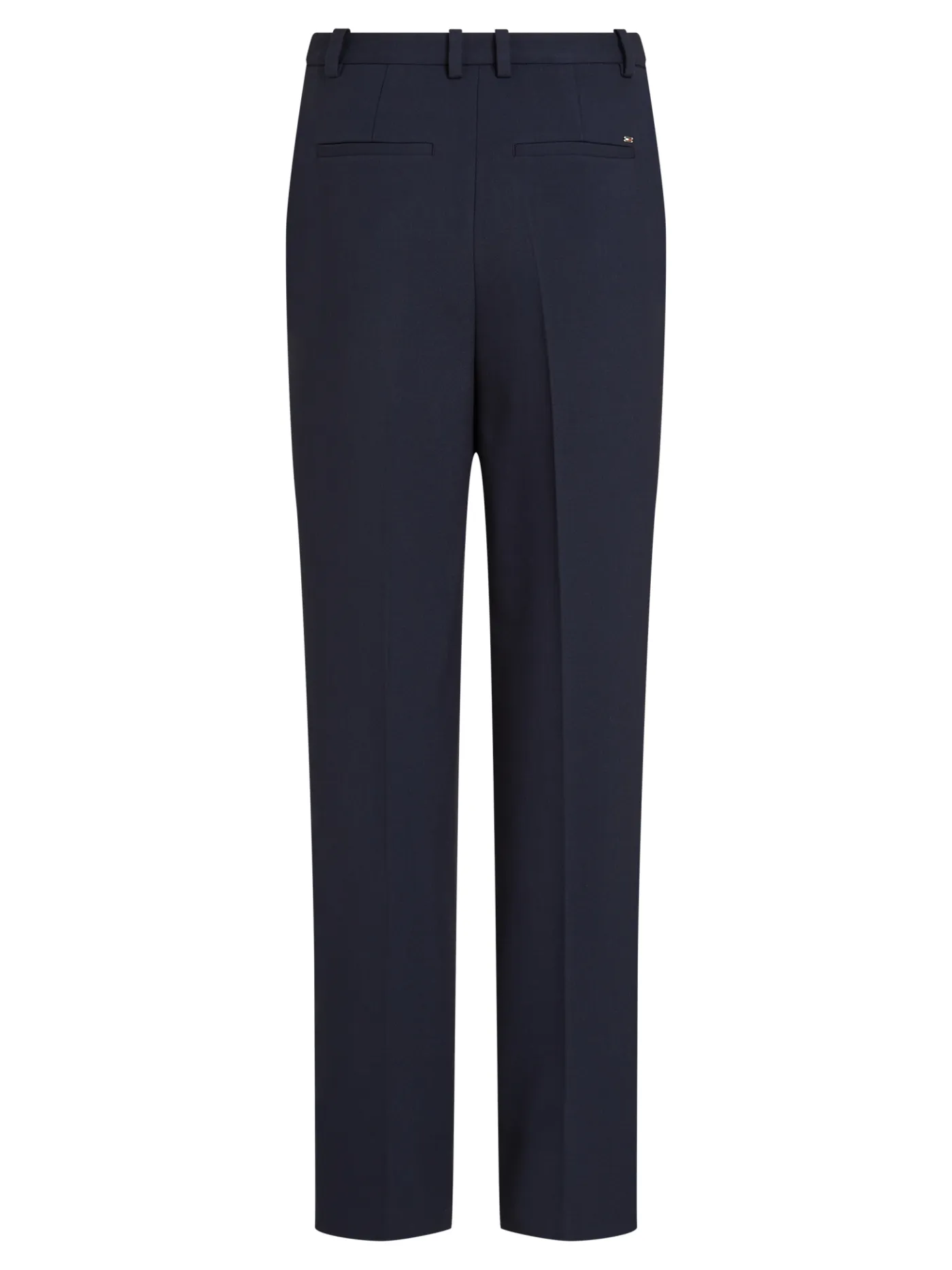 Relaxed Straight Leg Fit Hose mit Nahtdetails
