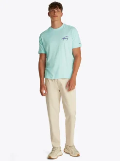 Relaxed T-Shirt mit Grafik und Rückenlogo