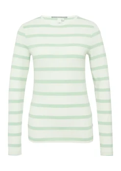 Ringelshirt mit Rundhalsausschnitt