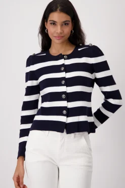 Ringel Strickjacke