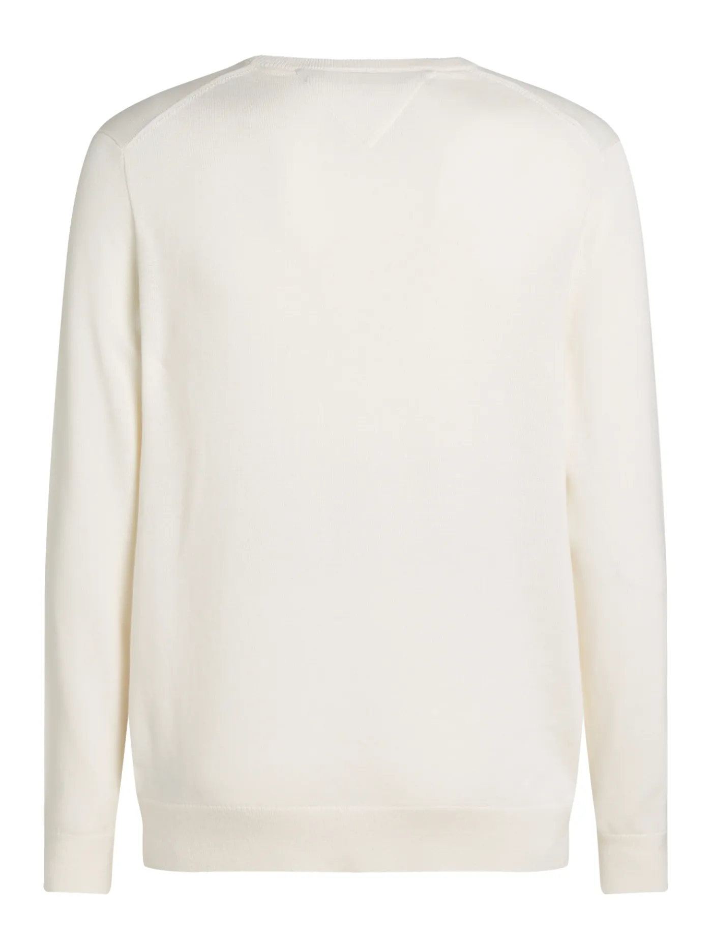 Rundhals-Pullover mit aufgestickter Flag
