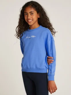 Rundhals-Sweatshirt mit Logo