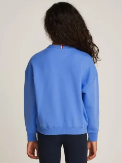 Rundhals-Sweatshirt mit Logo