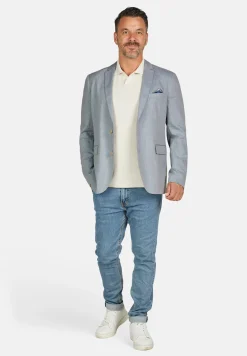 Sakko in Leinen-Optik