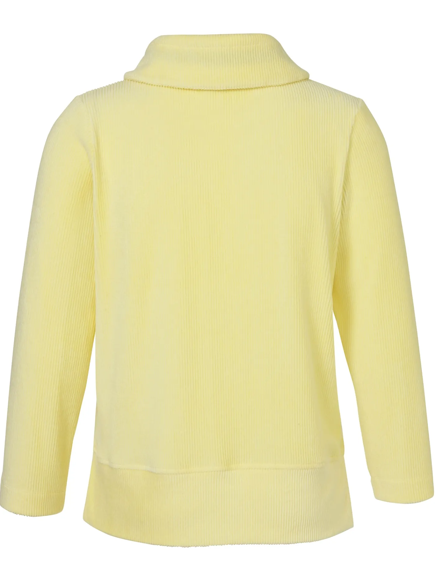 Samtiges Cord Sweatshirt mit Kängurutasche