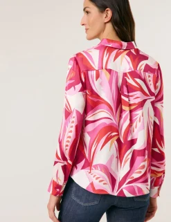Satinierte Bluse