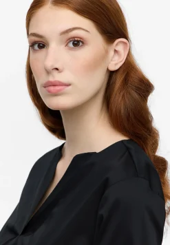 Satin Shirt Bluse Satingewebe
