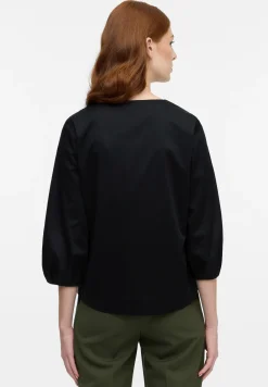 Satin Shirt Bluse Satingewebe