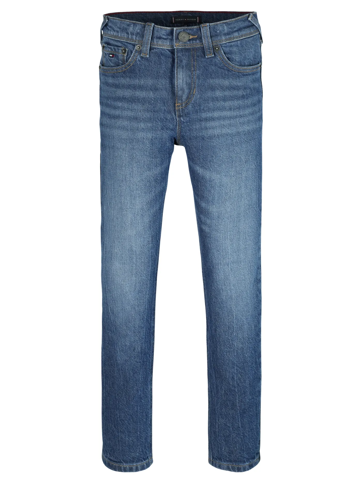 Scanton Y Slim Jeans mit Fade-Effekt