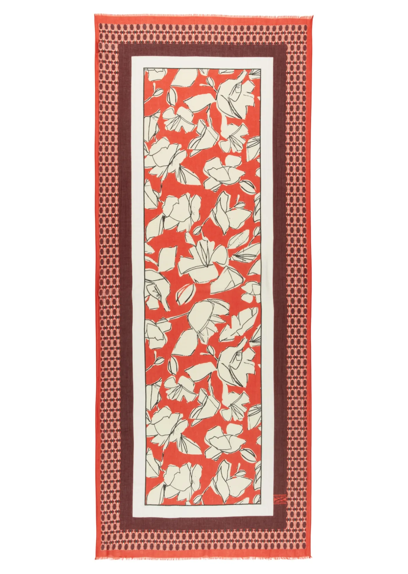 Schal mit Allover-Print