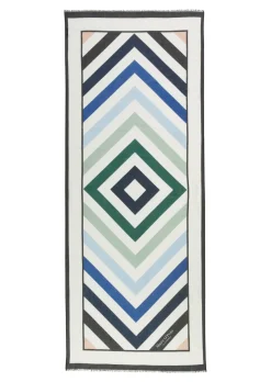 Schal mit Allover-Print