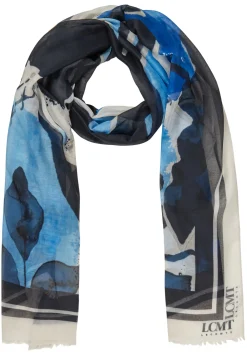 Schal mit modernem Print