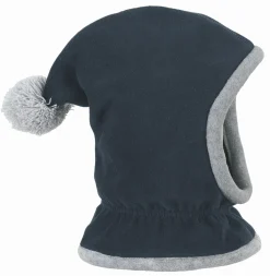 Schalmütze mit Pompon